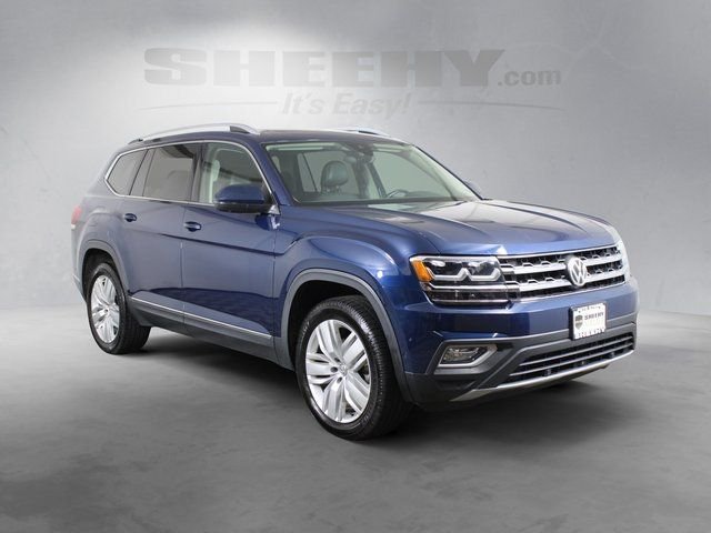 Used 2019 Blue Volkswagen SEL Premium image 2