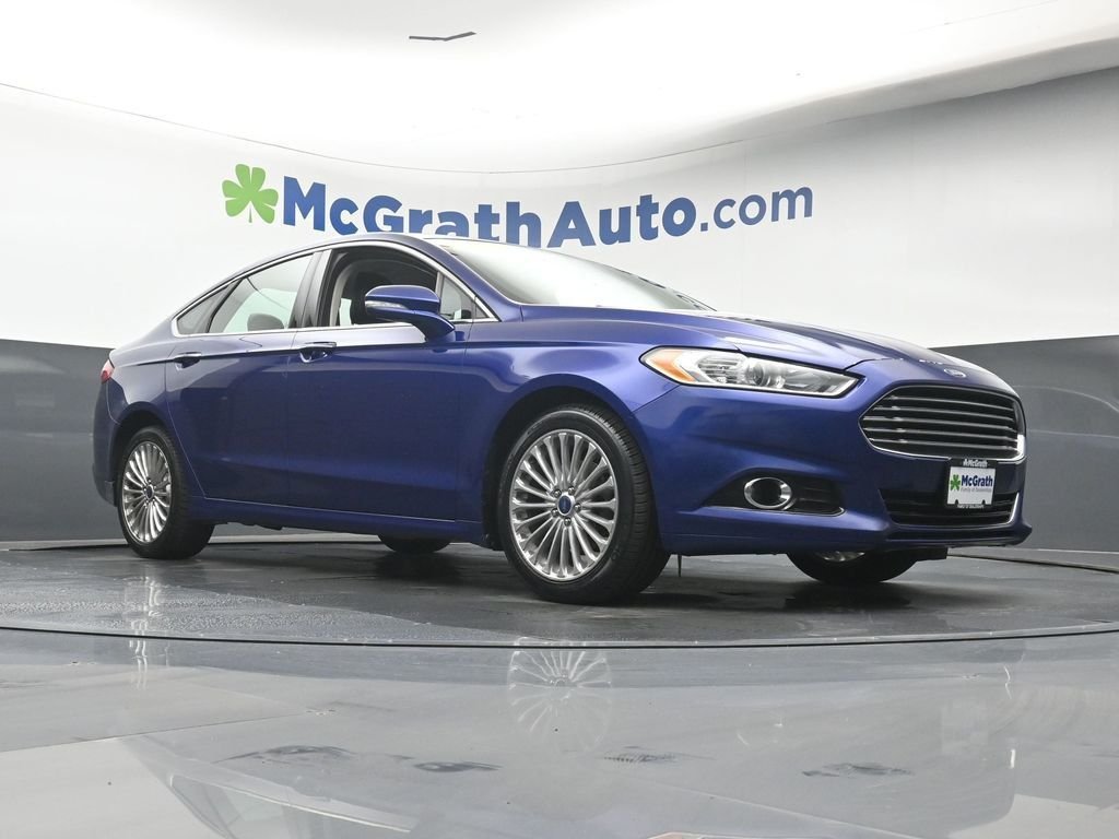 Used 2014 Blue Ford Titanium image 26