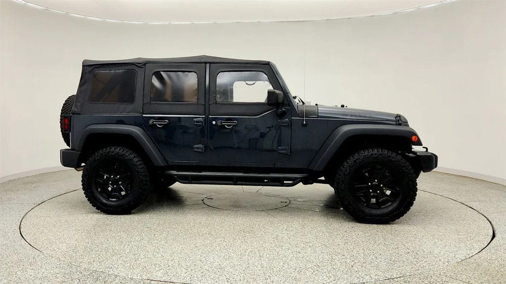 Used 2017 Rhino Clearcoat Jeep Willys Wheeler 4x4 w/ Alpine Audio, LED Lighting & Trailer Tow image 4