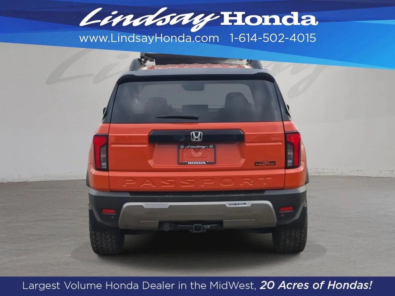 New 2026 Sunset Orange Honda TrailSport Elite image 13