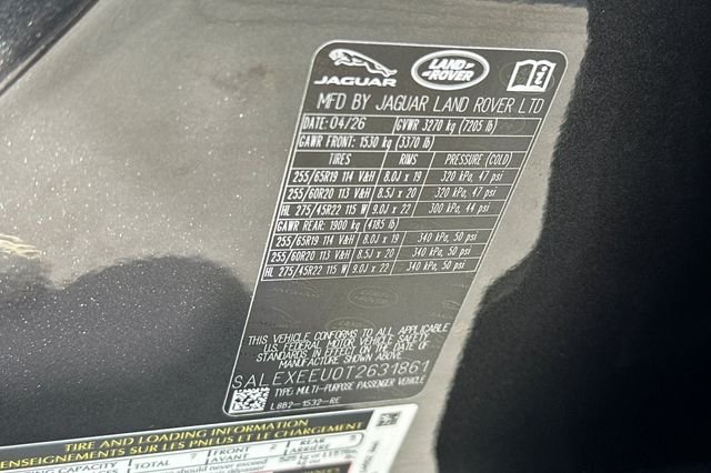 New 2026 Carpathian Grey Land Rover X image 27