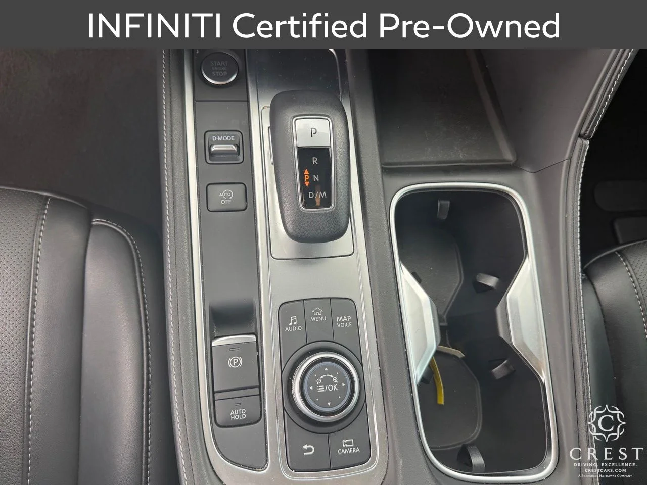 Certified Used 2024 Warm Titanium INFINITI LUXE image 24