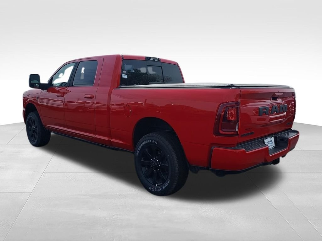 New 2026 Flame Red Clear-Coat Exterior Paint RAM Laramie image 6