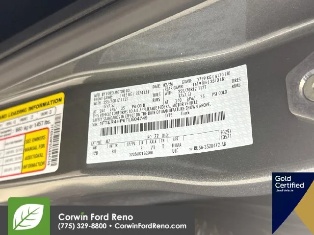 Certified Used 2026 Gray Metallic Ford XLT image 33