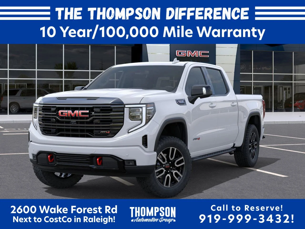 New 2026 Summit White GMC AT4 image 9