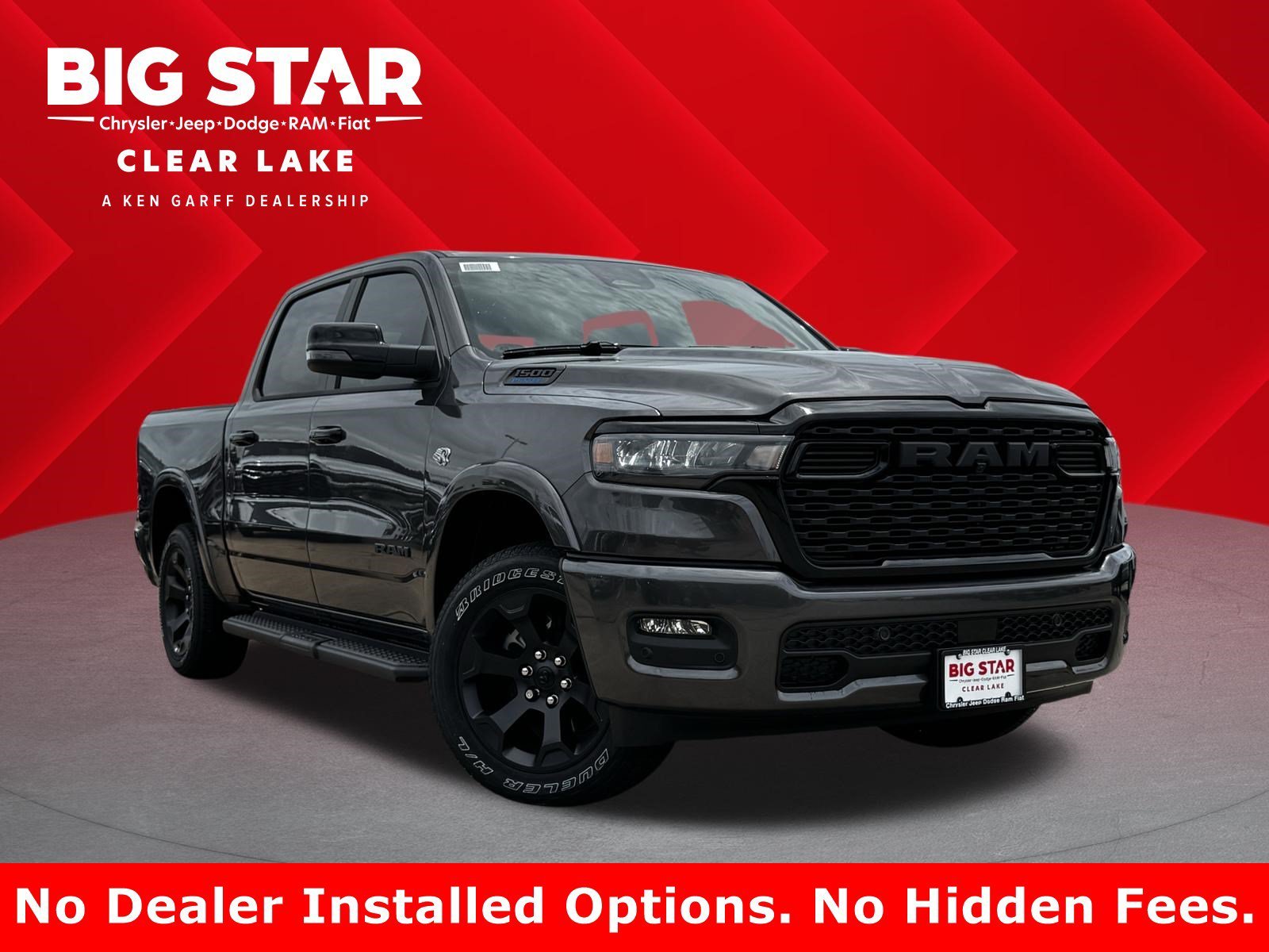 New 2026 Granite Crystal Metallic Clear-Coat Exterior Paint RAM Lone Star image 1