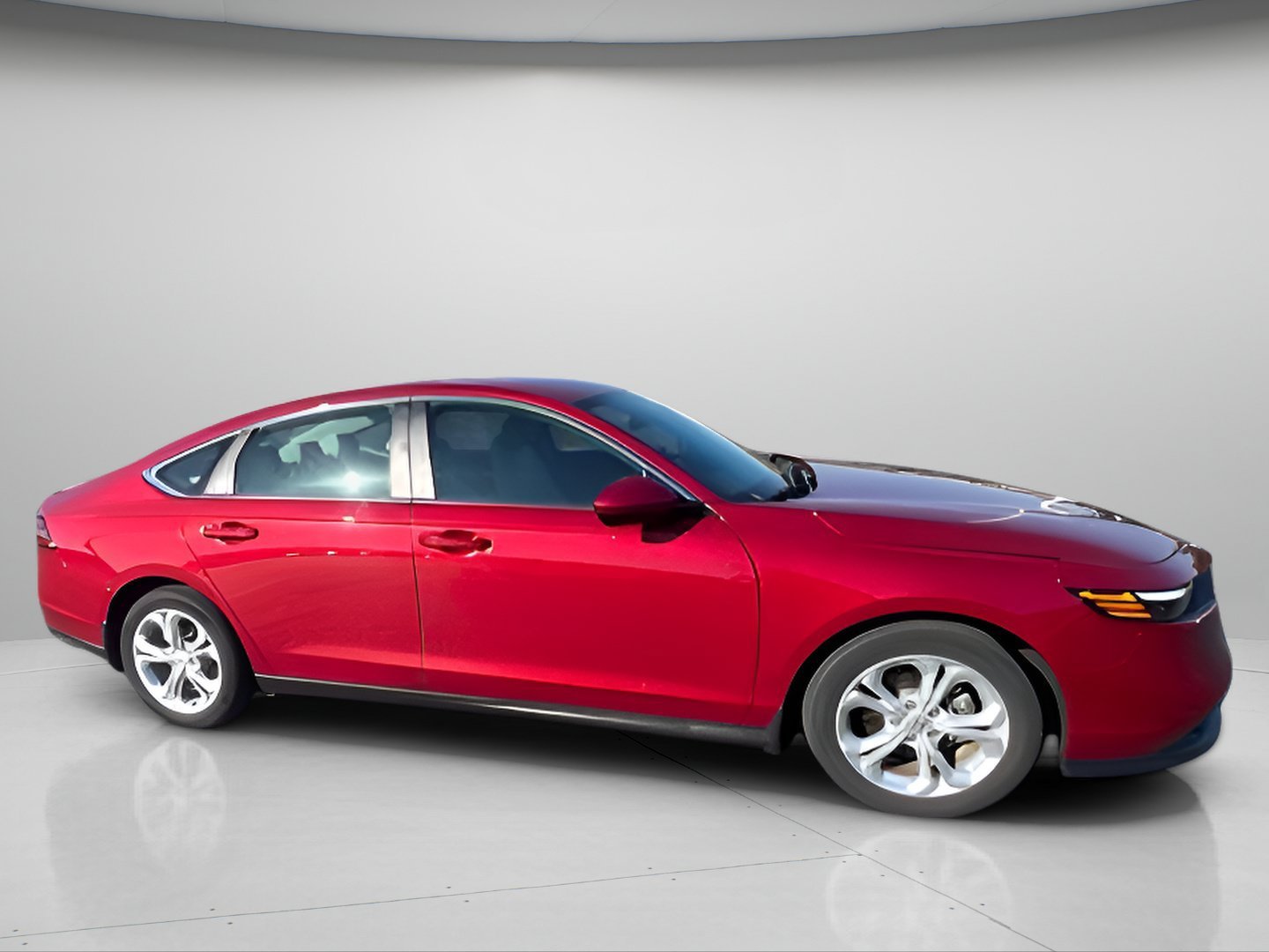 Certified Used 2024 Radiant Red Metallic Honda LX image 3