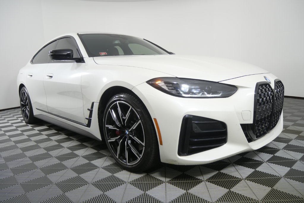 Certified Used 2023 Mineral White Metallic BMW 430i Gran Coupe image 2