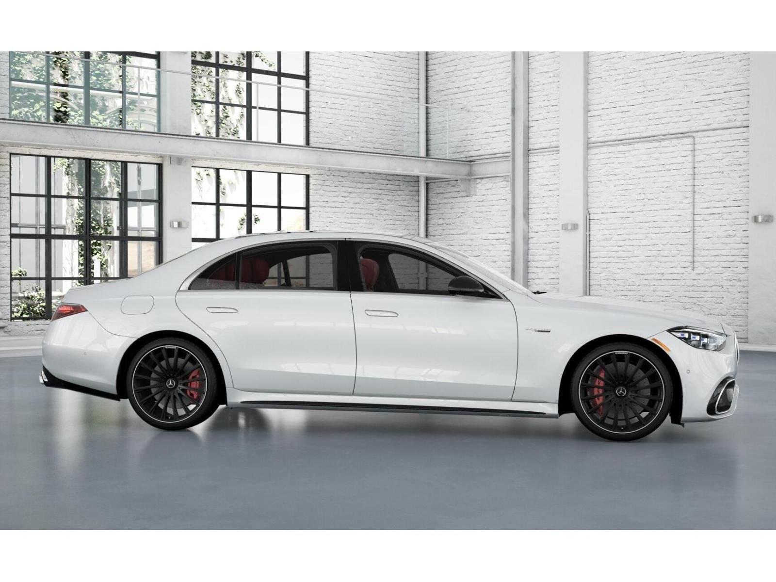 New 2026 MANUFAKTUR Moonlight White Metallic Mercedes-Benz S 63 E AMG® image 17