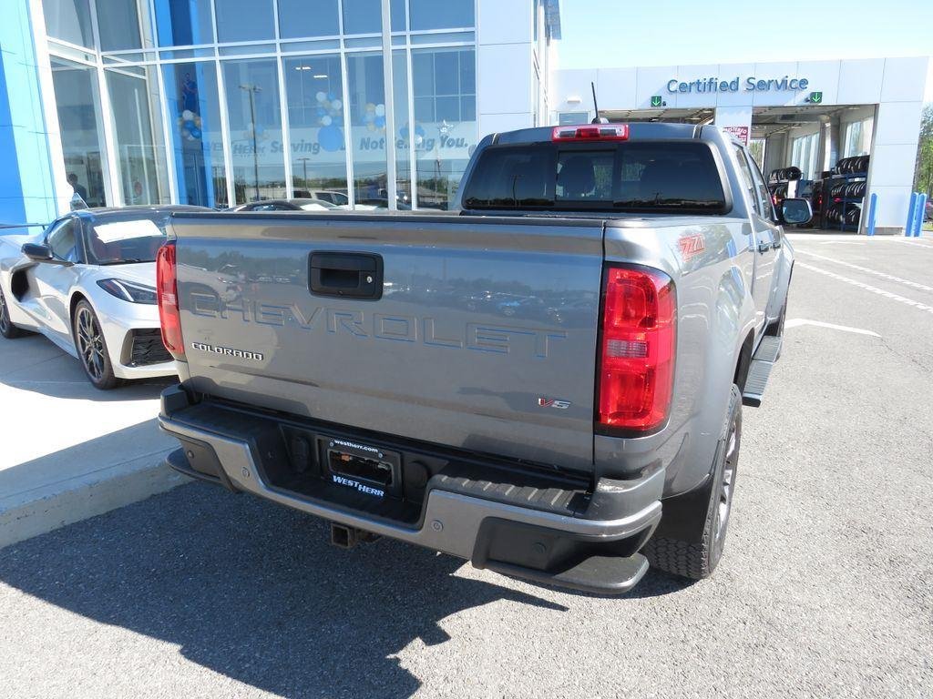 Used 2021 Steel Metallic Chevrolet Z71 image 9