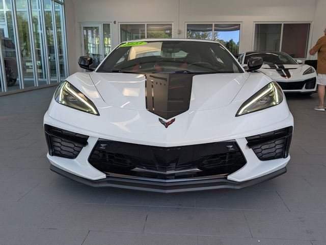 Certified Used 2023 White Chevrolet Stingray image 2