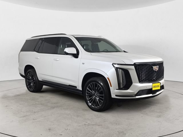 Used 2025 Crystal White Tricoat Cadillac Sport Platinum image 3