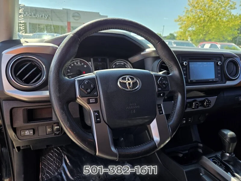 Used 2018 Midnight Black Metallic TOYOTA SR5 DOUBLE CAB 6