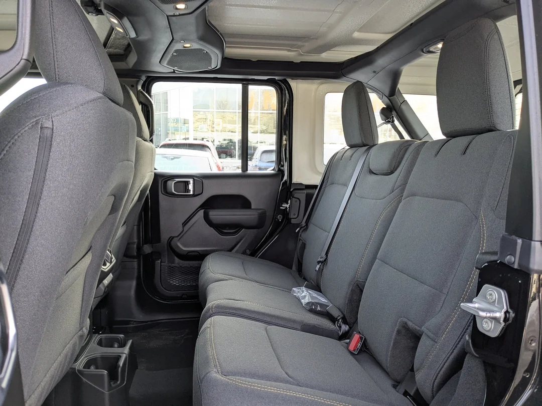 New 2026 Black Jeep Sport - - 4x4 - 3.6L V6 Engine - 12.3 Uconnect 5 - 3- Piece Hardtop - 8- Speed Auto & More! image 24