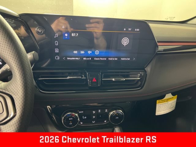 New 2026 Mosaic Black Metallic Chevrolet RS image 17