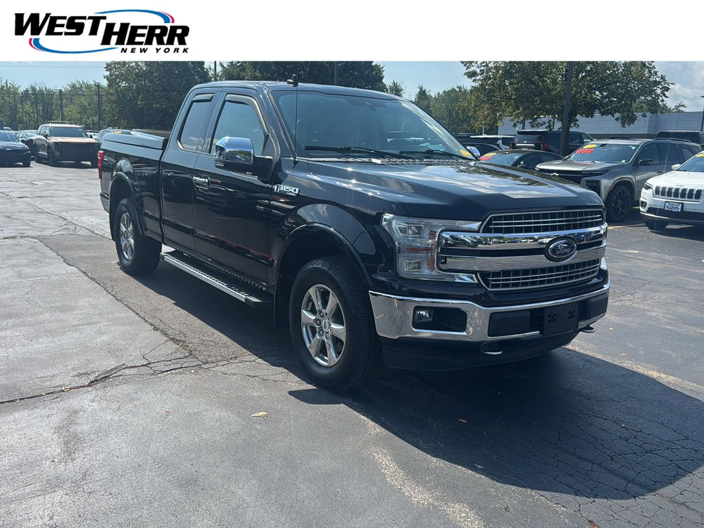 Used 2019 Agate Black Ford LARIAT image 1