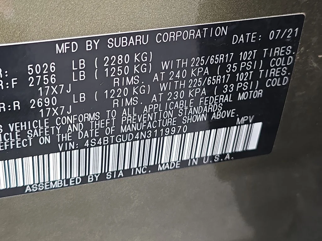 Used 2022 Brown Subaru Wilderness image 38