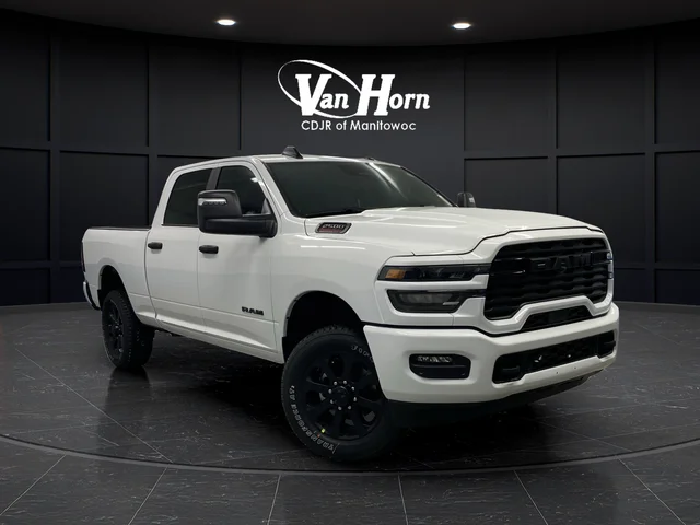 New 2026 Bright White Clear-Coat Exterior Paint RAM Big Horn image 44