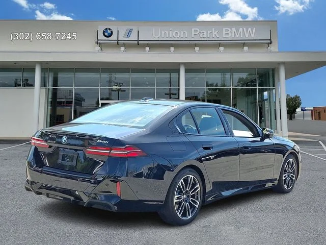 Certified Used 2024 Carbon Black Metallic BMW 540i xDrive image 4