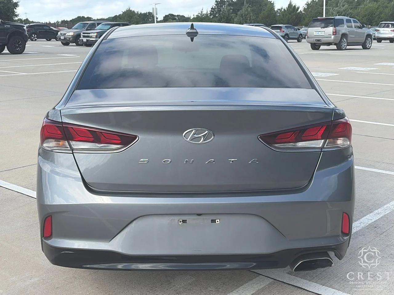 Used 2018 Machine Gray Hyundai SEL image 6