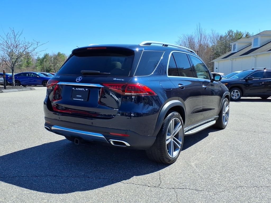 Used 2022 Blue Mercedes-Benz GLE 350 image 3
