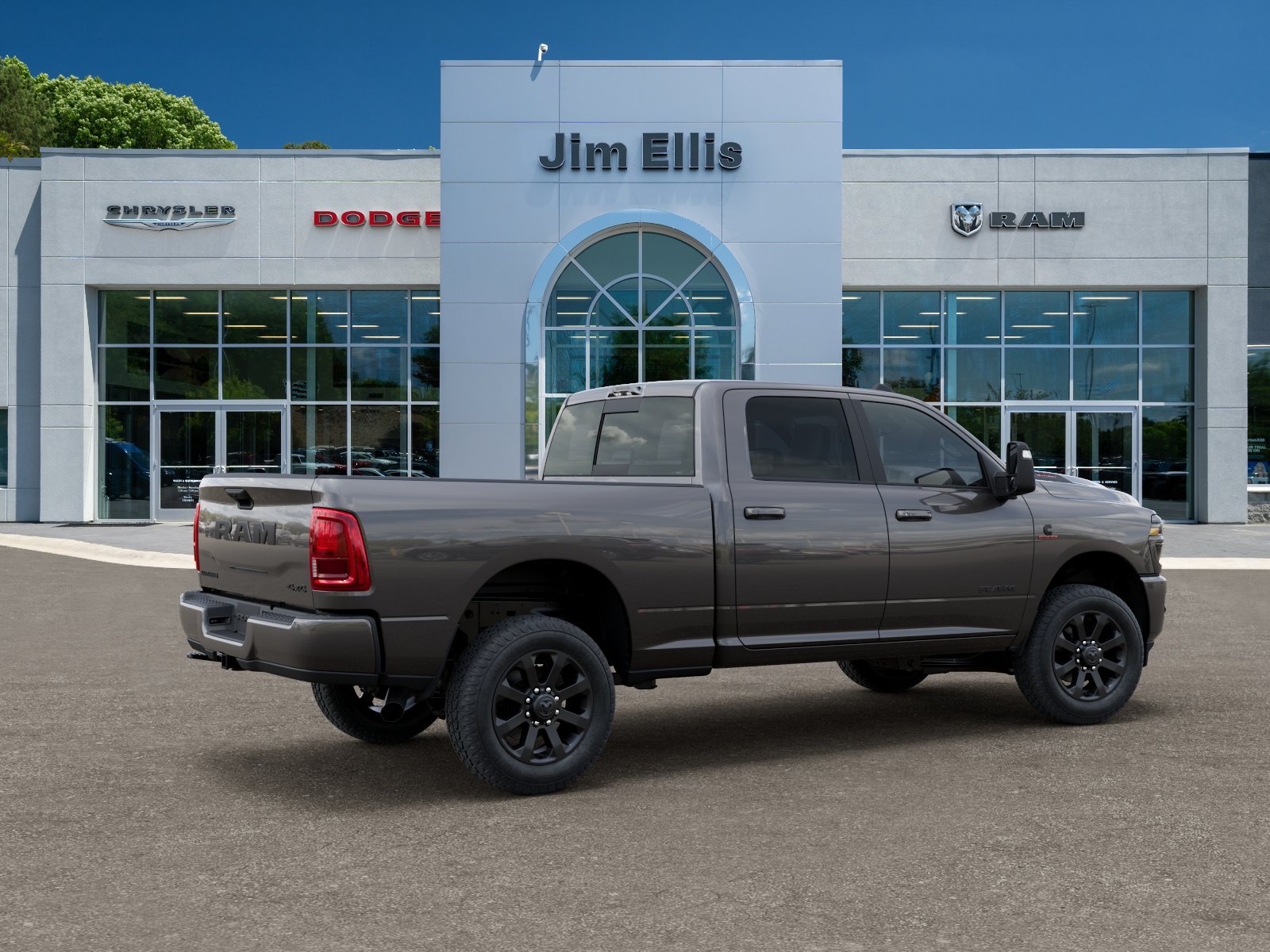 New 2027 Granite Crystal Metallic Clear-Coat Exterior Paint RAM Laramie image 30