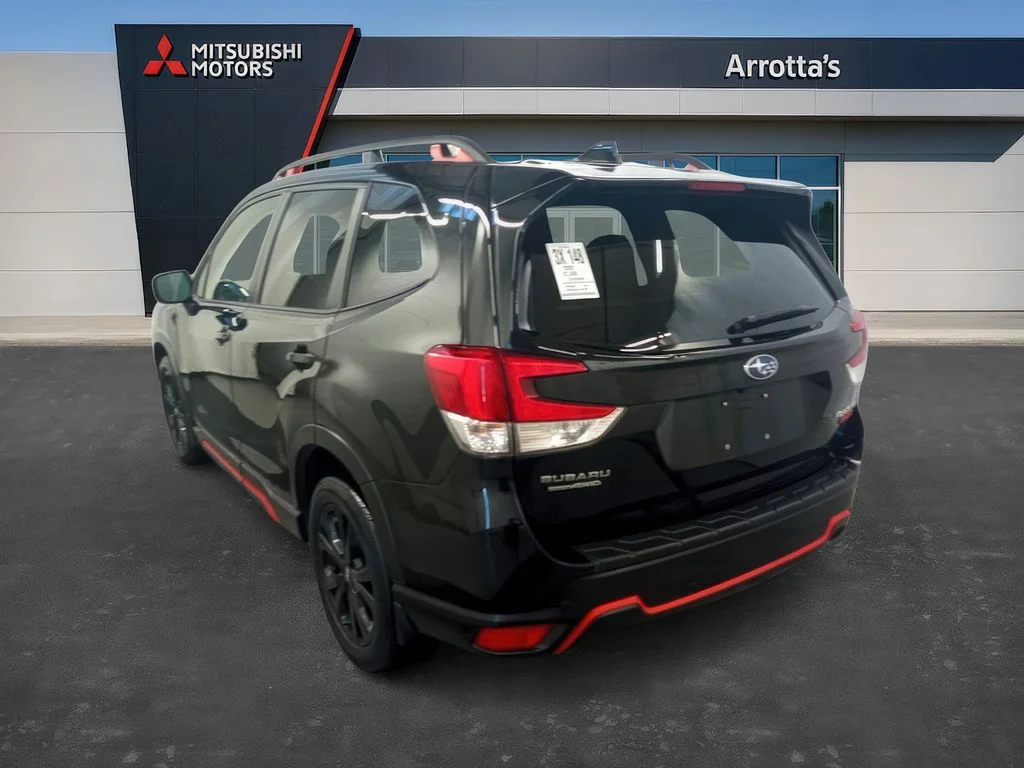 Used 2020 Crystal Black Silica Subaru Sport image 4