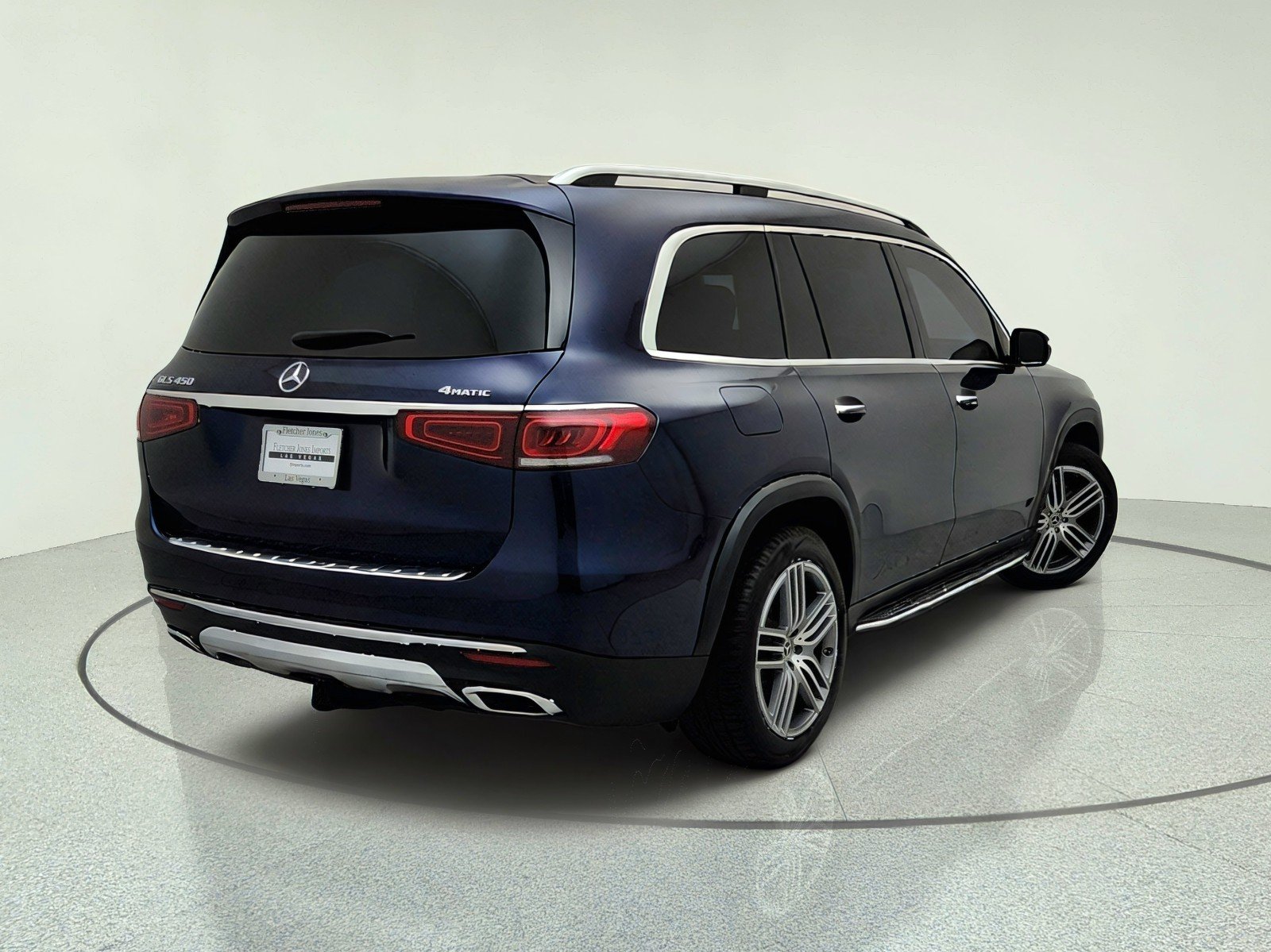 Certified Used 2020 Lunar Blue Metallic Mercedes-Benz GLS 450 image 9
