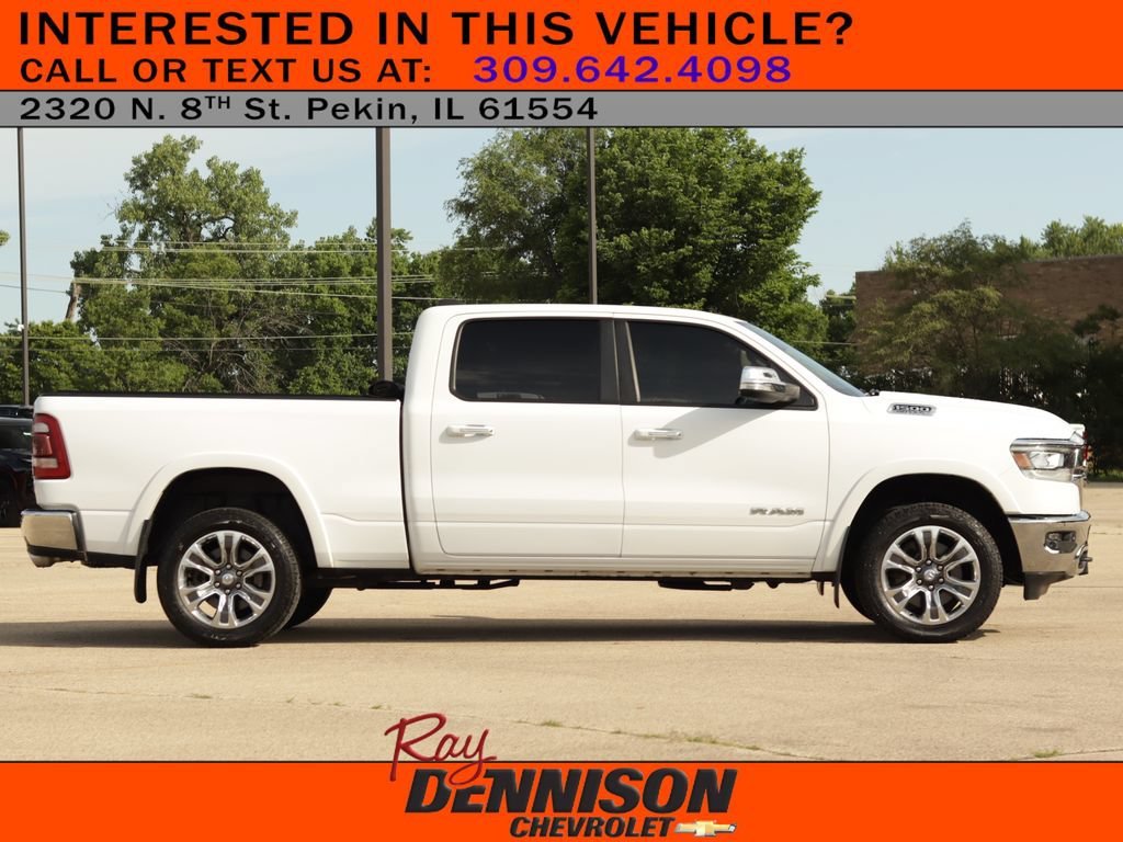 Used 2020 Bright White Ram Laramie image 8