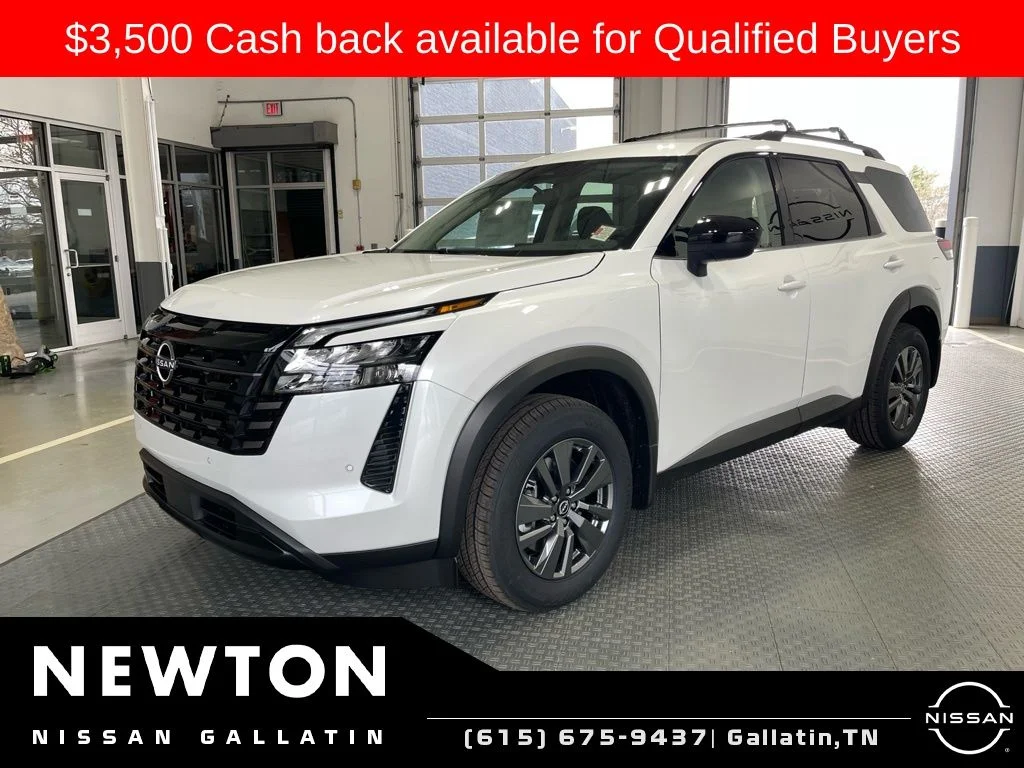 New 2026 Everest White Pearl TriCoat Nissan SV image 5