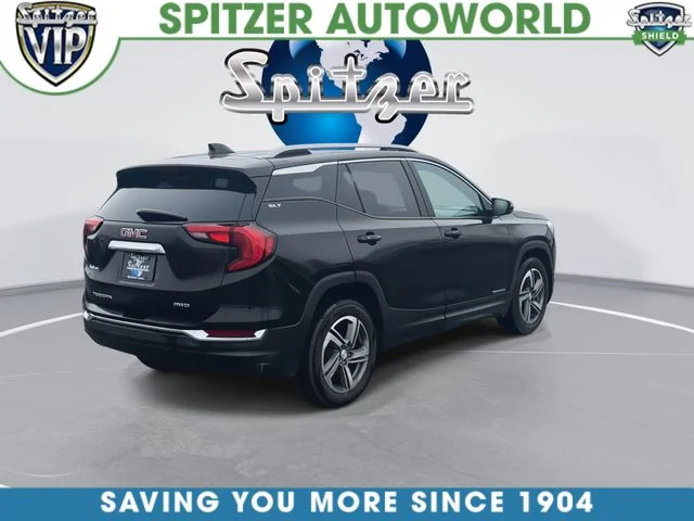 Used 2021 Black GMC SLT image 9