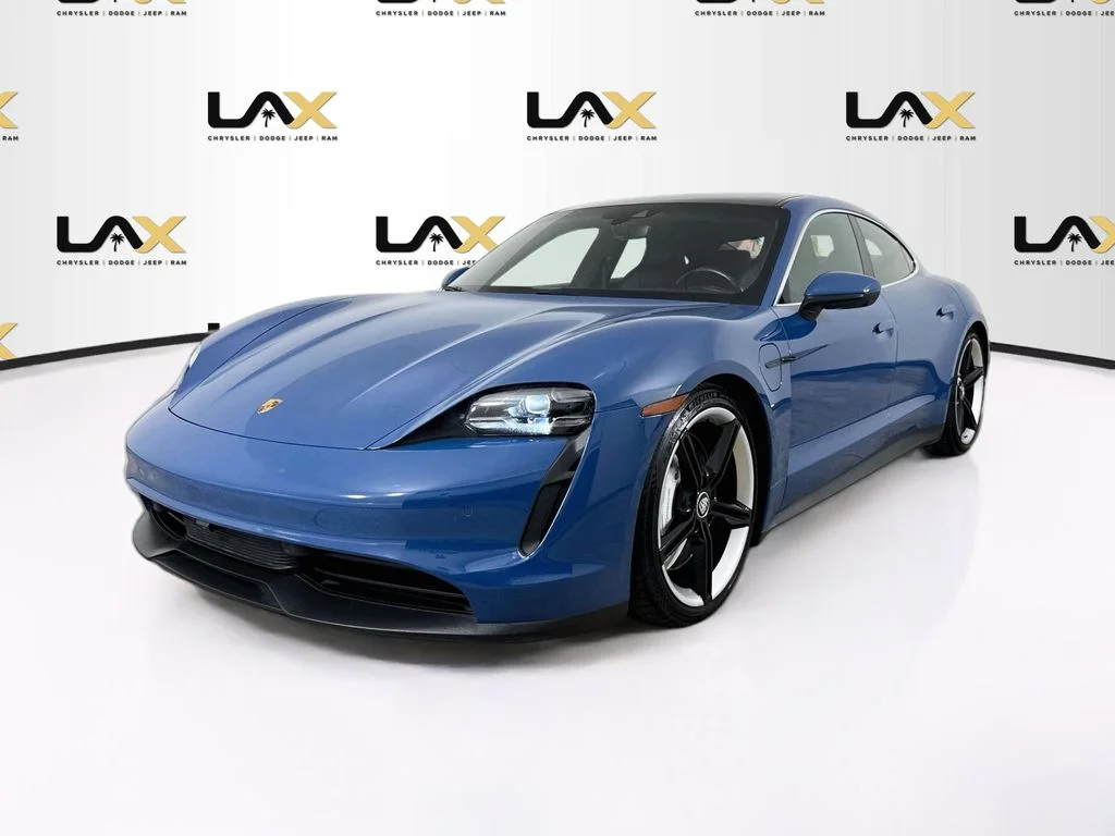 Used 2021 Blue Porsche 4S image 3