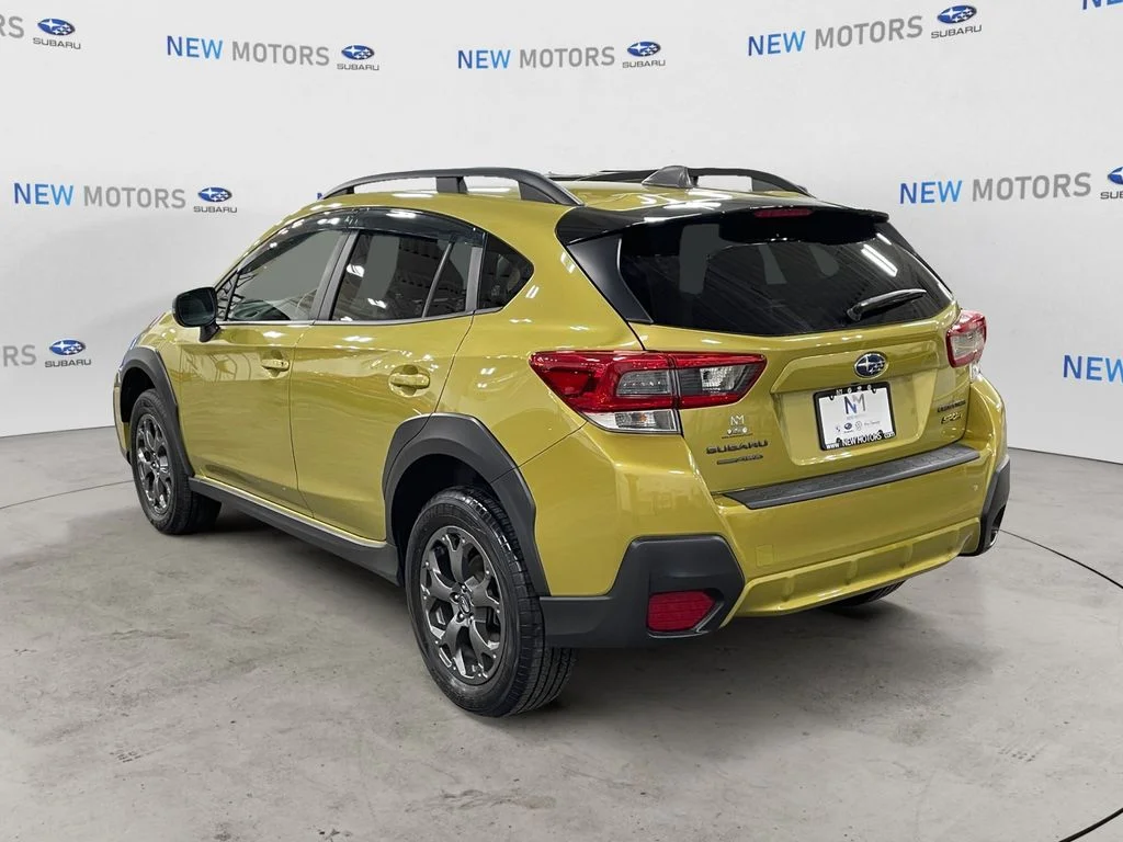 Used 2023 Plasma Yellow Pearl Subaru Sport image 3
