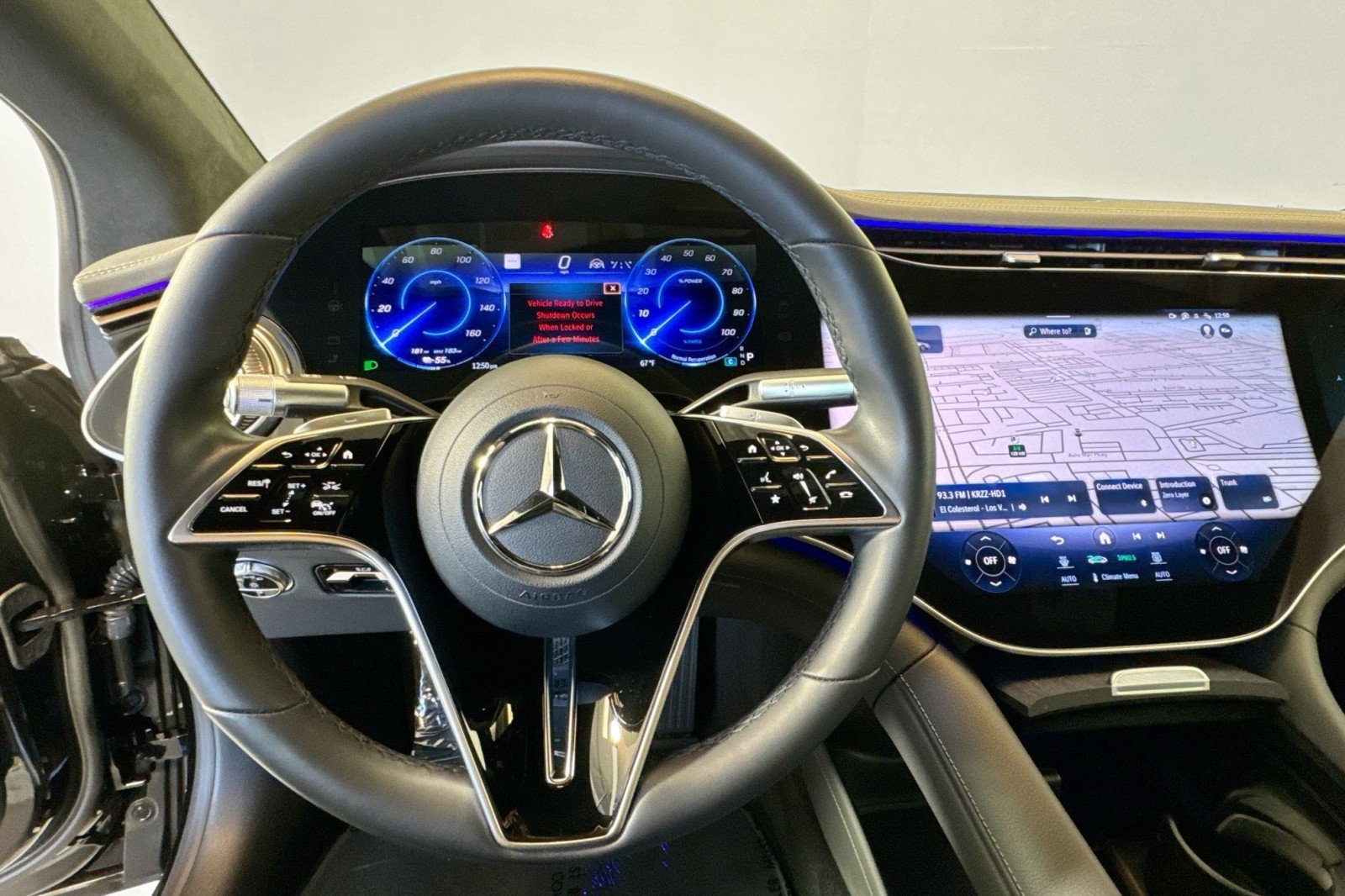 Certified Used 2023 Obsidian Black Metallic Mercedes-Benz EQS 580 4MATIC® Sedan image 11