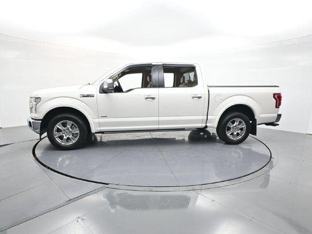 Used 2017 White Platinum Clearcoat Metallic Ford Lariat image 4