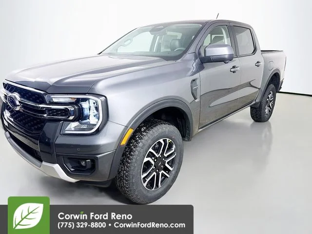 New 2026 Carbonized Gray Metallic Ford Lariat image 3