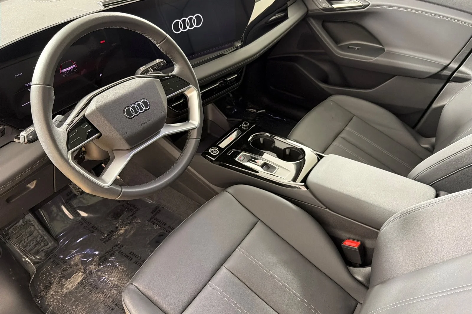 Used 2025 Glacier White Metallic Audi Premium quattro image 9