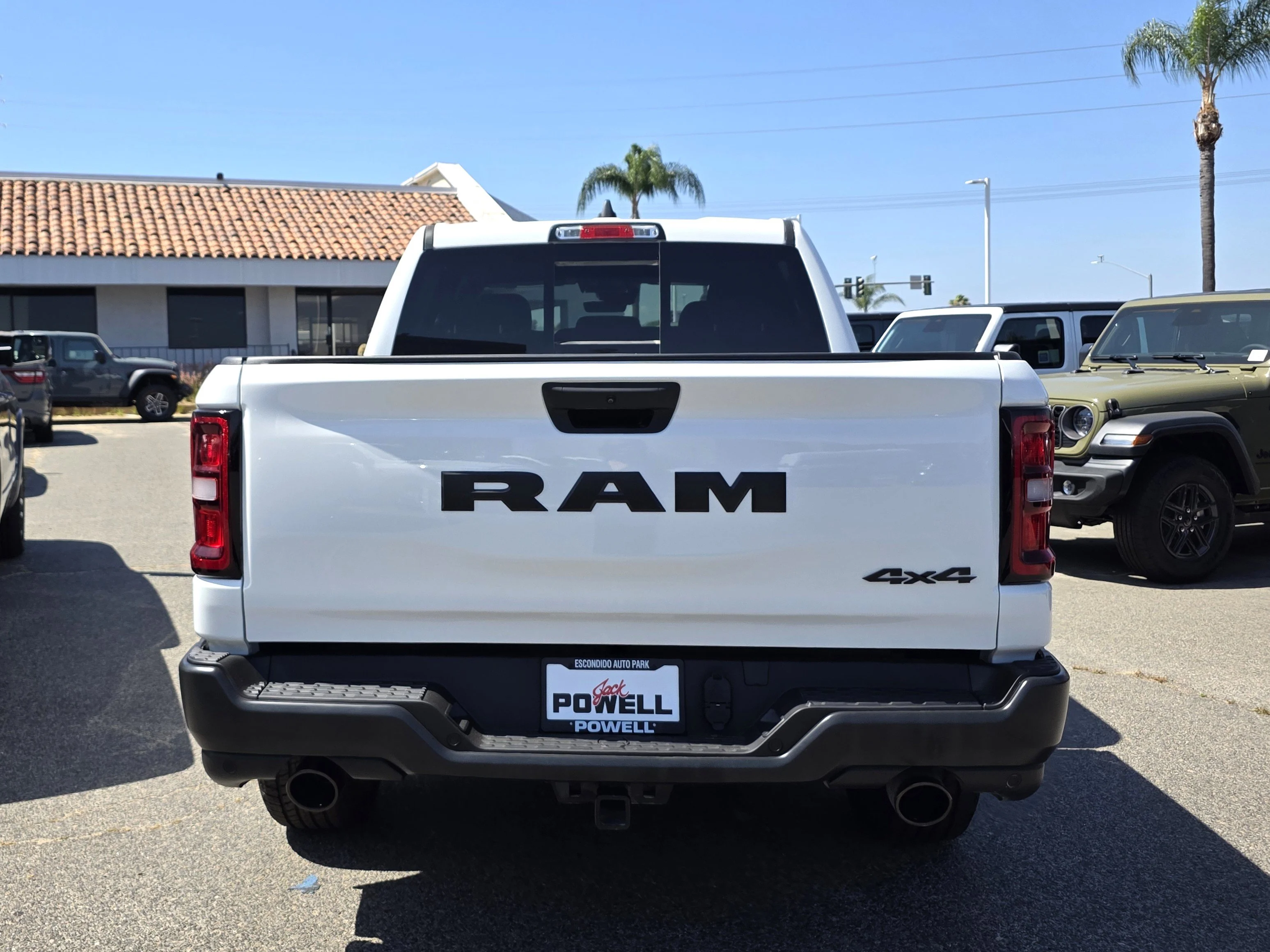 New 2026 Bright White Clearcoat RAM Tradesman image 3