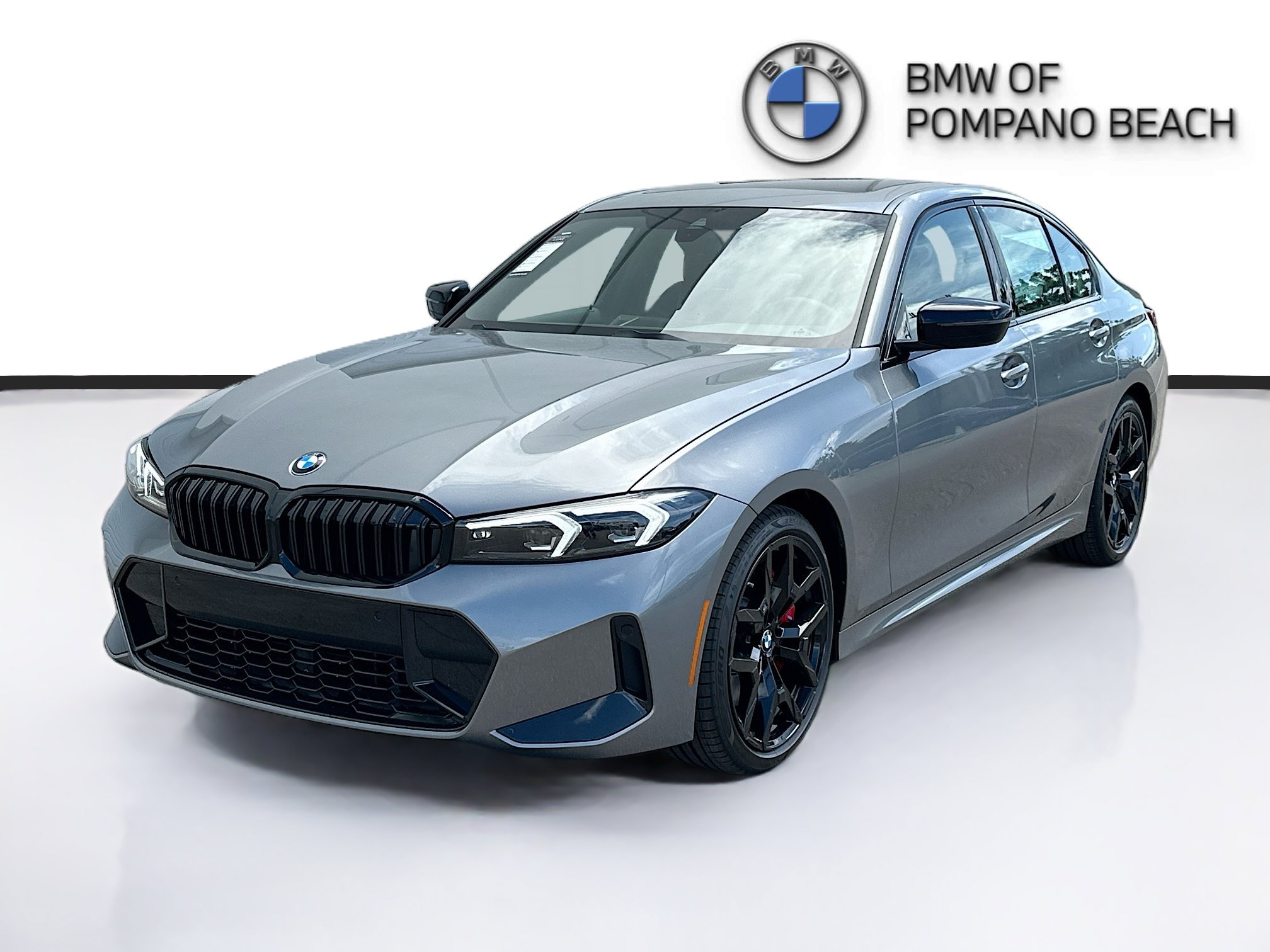 New 2026 Skyscraper Grey Metallic BMW 330i NA image 3