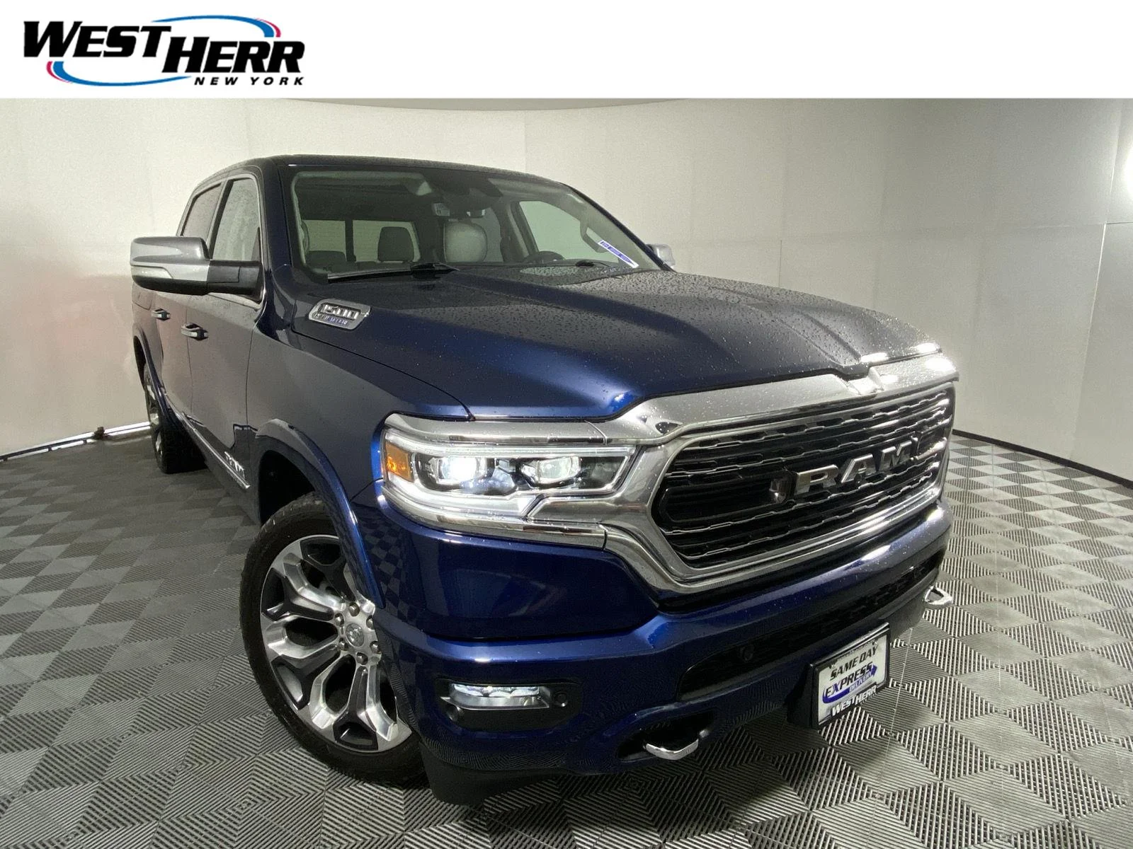 Used 2022 Patriot Blue Pearlcoat Ram Limited image 1