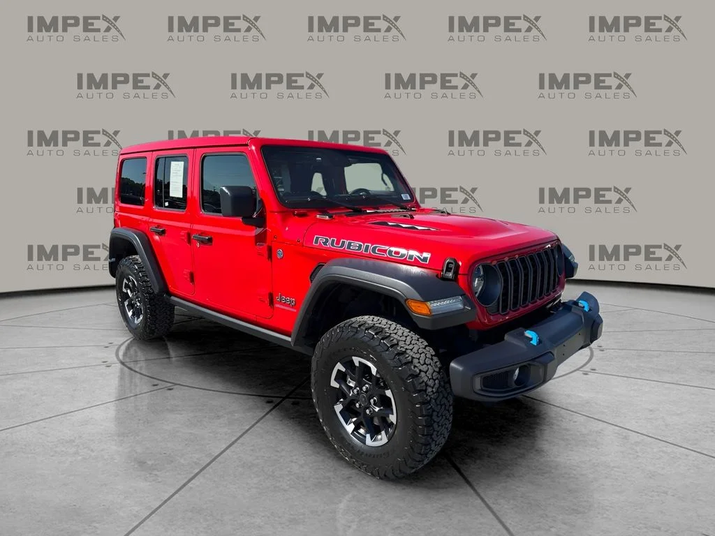 Used 2025 Red Jeep Rubicon 4xe image 7