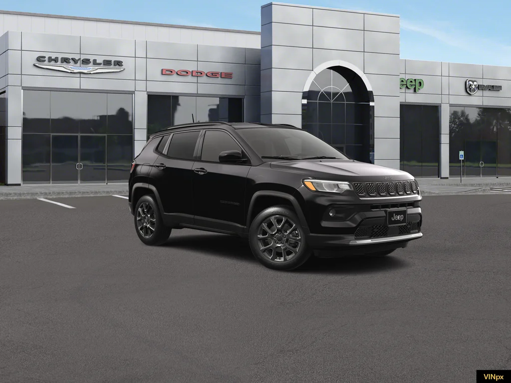 New 2026 Diamond Black Crystal Pearl-Coat Exterior Paint Jeep Latitude image 10
