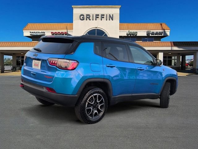 Used 2024 Blue Jeep Trailhawk image 4