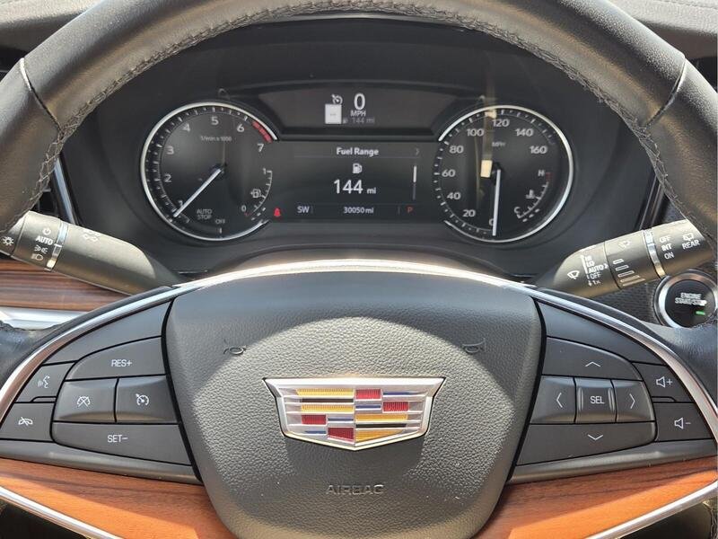 Used 2023 Crystal White CADILLAC FWD 4DR PREMIUM LUXURY image 33