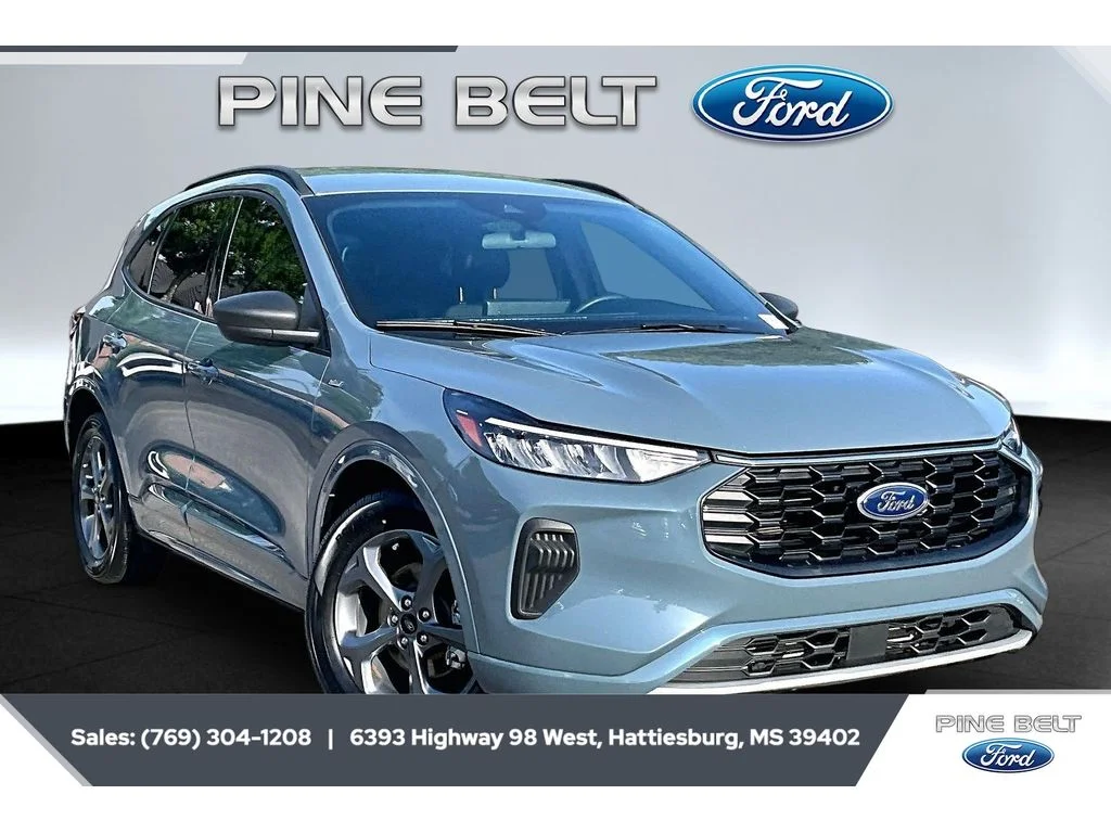 Used 2023 Vapor Blue Metallic Ford ST-Line image 1