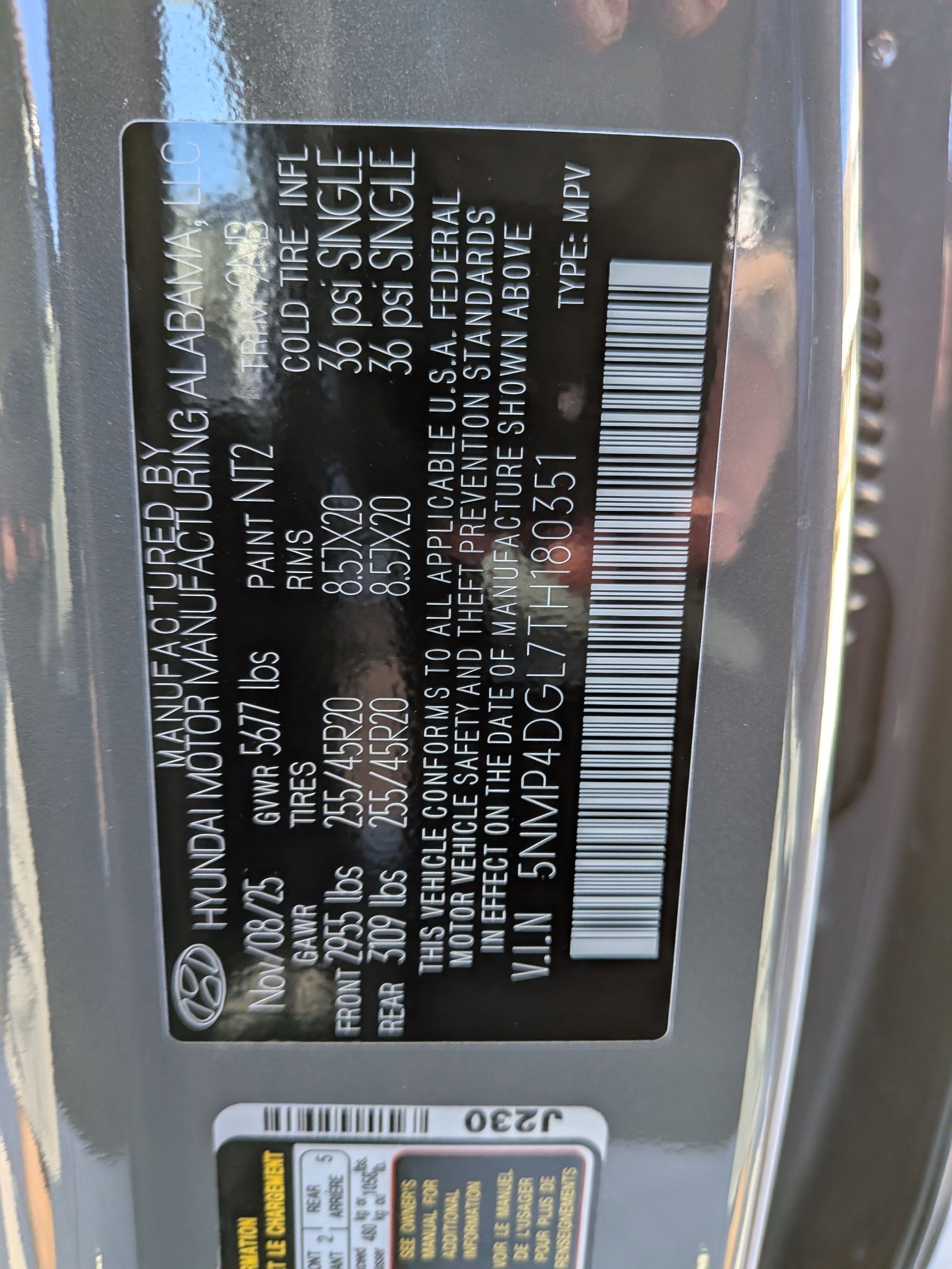 New 2026 Hampton Gray Hyundai Limited AWD image 17