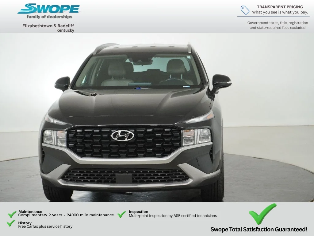 Used 2023 Twilight Black Hyundai SEL image 8
