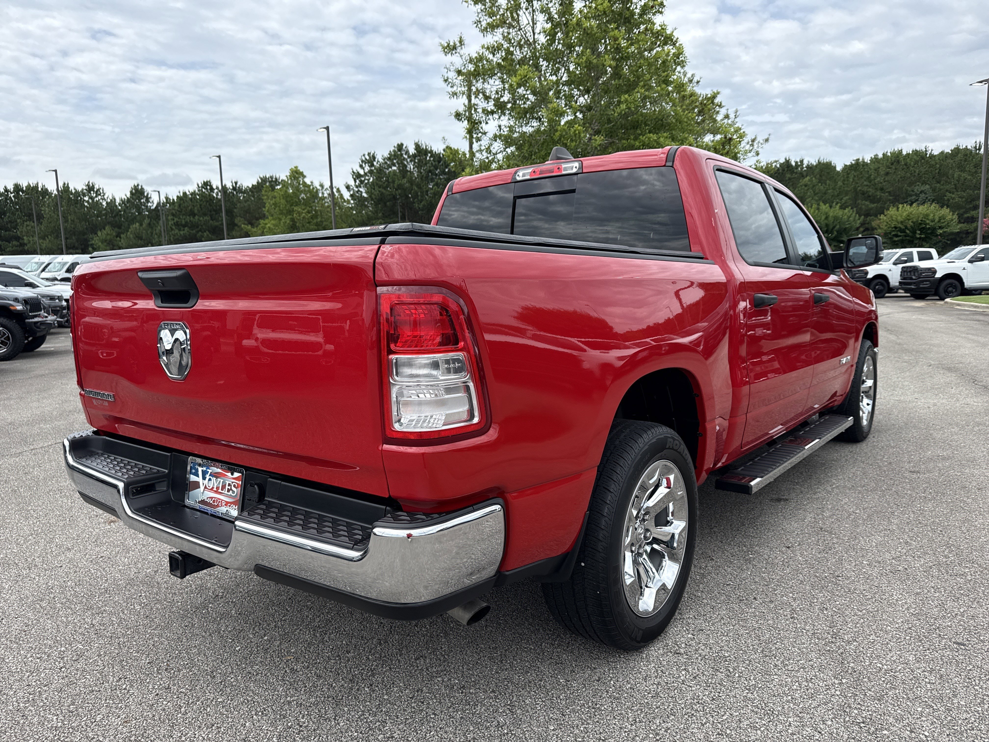 Used 2023 Flame Red Clearcoat Ram Big Horn image 7