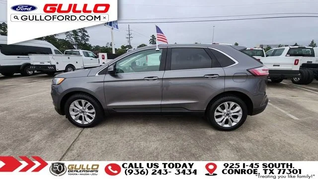 Certified Used 2023 Carbonized Gray Metallic Ford Titanium image 5