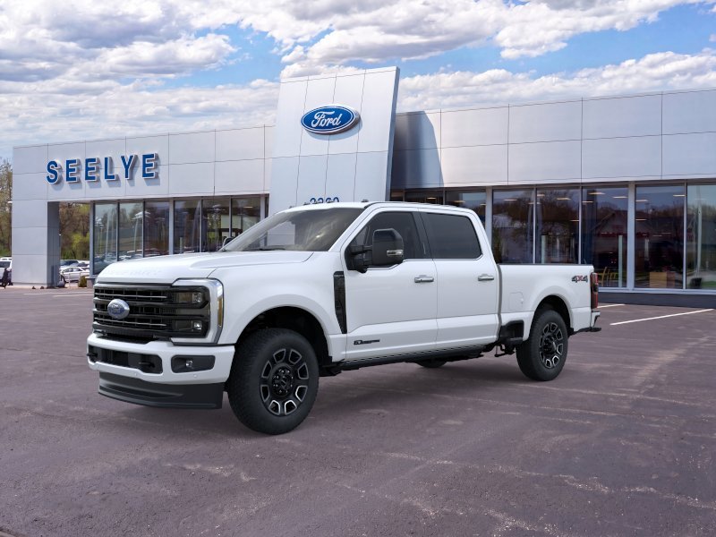 New 2026 Star White Metallic Tri-Coat Ford F-350® Platinum® image 1